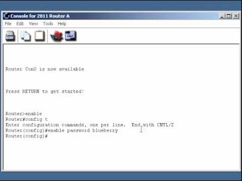 Cisco IOS Command Line Interface: Introduction - Part 1 - YouTube