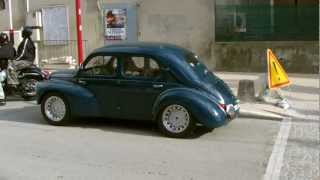 Renault 4CV Sport \u0026 Dauphine start up