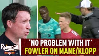 'I've got no Problem with it' | Robbie Fowler on Man Utd & Mane/Klopp Handshake Snub