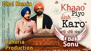 Khaao Piyo aish Karo Mitro Dhol Remix Dj Sonu Lahoria Production _ Punjabi Remix Song _ Dhol Remix.