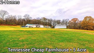 Tennessee Farmhouse For Sale | $245k | Tennessee Real Estate For Sale | Investing Opportunity