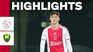 Welcome back Kaplan 🇹🇷 | Highlights Jong Ajax - ADO Den Haag | Keuken Kampioen Divisie