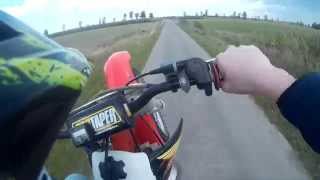 Honda cr 125 97 wheelie