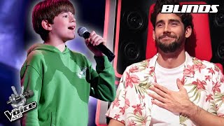 Disney's "Aladdin" - A Whole New World (David) | Blind Auditions | The Voice Kids 2022