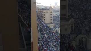 Coptic Christians flocked to the Monastery of St. Mary