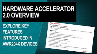 Hardware accelerator 2.0 overview for automotive mmWave sensors