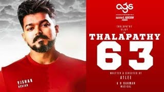 Jersey (Thalapathy 63) - Official theatrical Promo / Vijay / Atlee - 2019