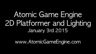 Atomic Game Engine - 2D Platformer & Lighting