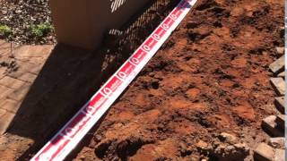 Vodacom optical fibre broadband network installation, South Africa