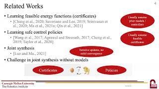 [L4DC 2022] Joint Synthesis of Safety Certificate and Safe Control Policy using Constrained RL