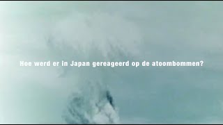 Hoe werd er in Japan gereageerd op de atoombommen?