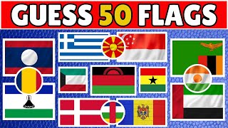 50 Flags, 50 Challenges: How Many Can YOU Guess?