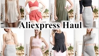 Покупки с Алиэкспресс - Примерка одежды| Aliexpress Haul - Try on