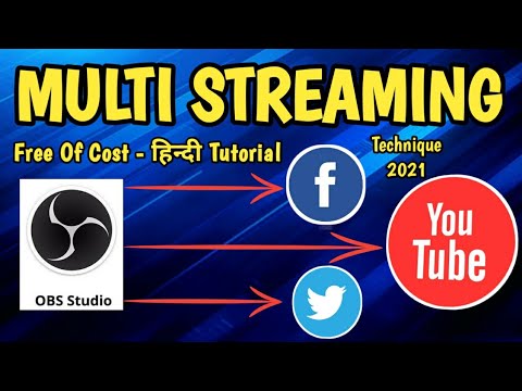 How To Multi Stream On YouTube & Facebook Using OBS For Free . Stream ...