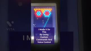 My iPad Can Play Bubble Pop (Custom Command/Voice Control)