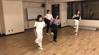 ♪​【キッズK-POP】木曜 17:15~18:15 himawari先生クラスレッスンの様子｜2025年01月09日(木)