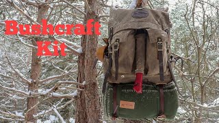 Bushcraft Kit- A %100 Wool Blanket,  Boreal Mountain Anoraks,  Breakfast in the Woods.