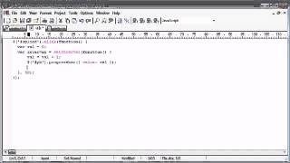 jQuery Tutorial 160 Progressbar YouTube