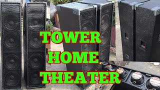 ASSEMBLY  TOWER HOME THEATER    2WAY SIZE 8 CROWN PRO-850 PA