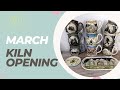 March Kiln Opening | MAYCO Glazes, NEW Designs, SGRAFFITO, MISHIMA, and PLATES