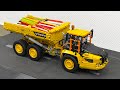 Volvo 6x6 A60H Articulated Hauler VS Ramps on Treadmill – Lego Technic CRASH Test