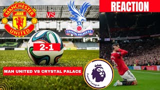 Manchester United vs Crystal Palace 2-1 Live Stream Premier league Football EPL Match Commentary