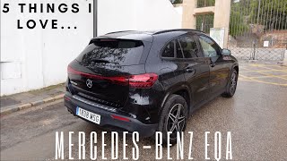 THE 5 THINGS I LOVE ABOUT THE 2024 MERCEDES-BENZ EQA REVIEW!! THIS IS BETTER THAN THE TESLA MODEL Y!