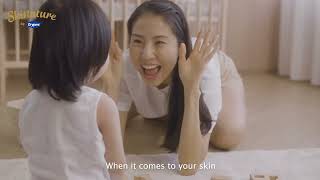 #OnlySkinature protects baby's sensitive skin!