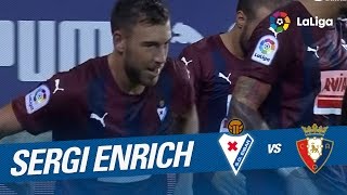 Great goal of Sergi Enrich (2-2) SD Eibar vs Osasuna