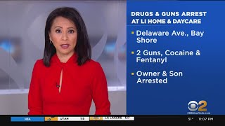 Suffolk County Police Make Drugs, Guns Arrests At Home And Day Care