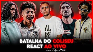 BATALHA DO COLISEU 210 - RANKING - REACT AO VIVO + THE LAST OF US PÓS BATALHA