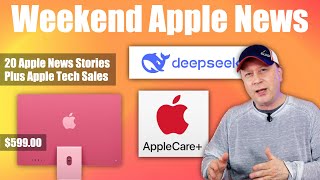 Incredible iMac Pricing, M4 Mac mini SSD Upgrade Process, New iPhone, Deepseek Security, Apple News