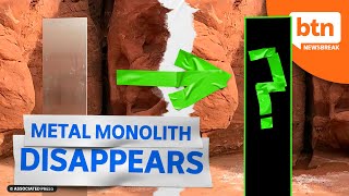 Mysterious Metal Monolith Vanishes!