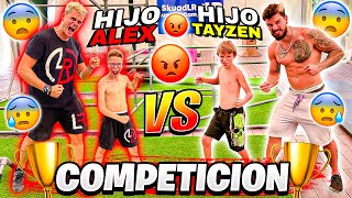 MI HIJO de 10 AÑOS vs HIJO DE TAYZEN💪 *COMPETICIÓN de PARKOUR*