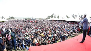 'RAILA ALILETA TABIA MBAYA JUBILEE!' MURKOMEN SAYS IN FRONT OF RUTO IN KERICHO!!