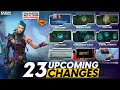 ALL 23 UPCOMING CHANGES IN S34 | SKIN SHARING WITH AFFINITY | LORD WITH 3 CREEPS & MORE