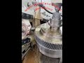 worm wheel and helical gear hobbing