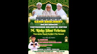 🔴LIVE GEMA SHOLAWAT DALAM RANGKA TASYAKURAN KHITAN M RISKY SIHNI BERSAMA AL HUBBI PEMALANG