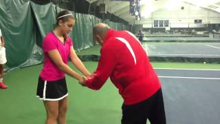 Will, Grace and Kevin with Nick Bollettieri