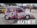 The Hello Kitty Kancil Auto Show Modified | Mega Gathering 2K16 Negeri Perak | Closeup Video