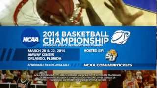 NCAA Men's Division 1 Basketball Tournament | Amway Center | March 20-22, 2014