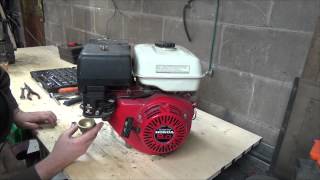 FAST speed rebuild of the honda 5 5HP engine and a start