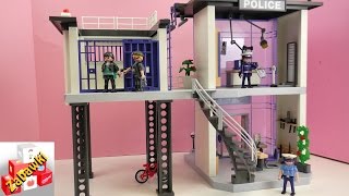 Playmobil City Action komisariat policji budujemy i oglądamy zestaw