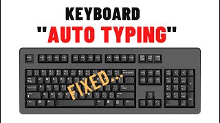 How to Fix Autotyping Keyboard || How to Stop Keyboard From Auto Typing