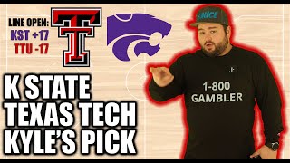 Kansas State vs Texas Tech Predictions | Free NCAAB Picks | College Basketball Bets ATS