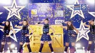 香港五人跳唱女子組合 "Super Girls"- AEON 25週年 衣食住行 全情照顧 TVC -2012
