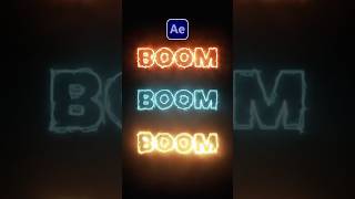 Create Easy Energy Titles with 1 Effect in After Effects #tutorial
