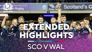 EXTENDED HIGHLIGHTS | Scotland's record win over Wales | A simply fantastic night at BT Murrayfield