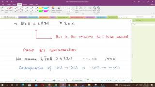 Bounded Linear Operators (Lesson 14)