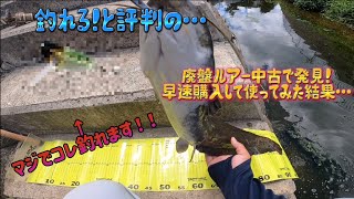 誰もが薦める‼️ナマズ釣り最強ルアー⁉️初めて使ってみたけどやっぱ凄かった❗️